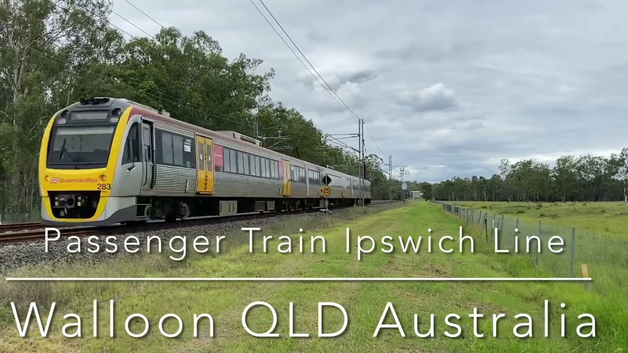 Passenger Train | Ipswich Line | Walloon | QLD |