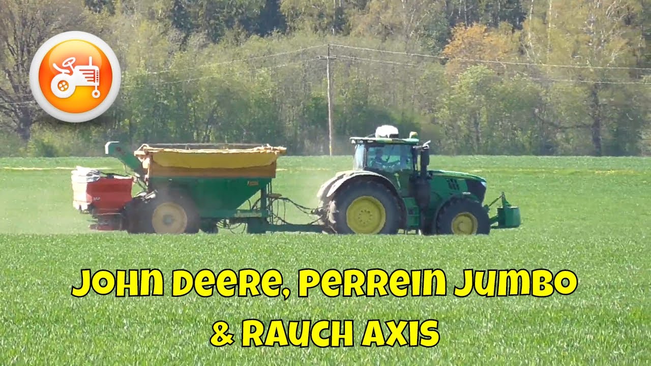 Fertilizing 2020 | John Deere 6215R with Perrein Jumbo & Rauch Axis H 30.2