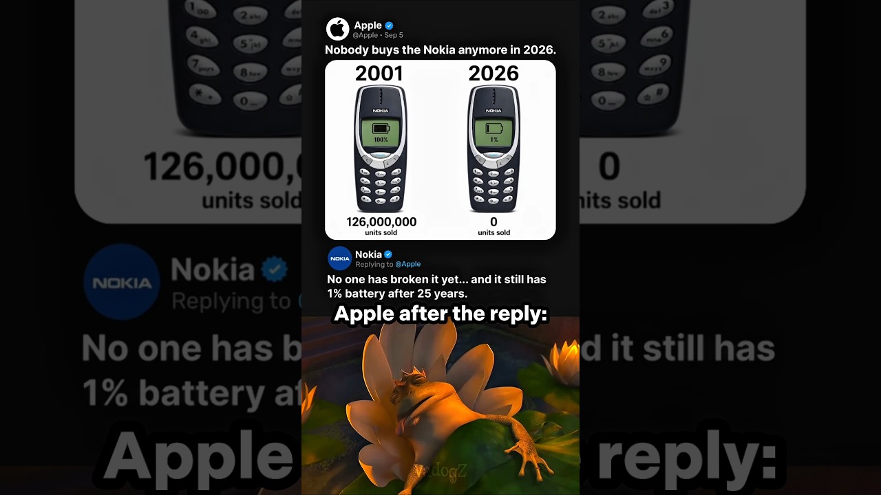 Apple was NOT ready for that reply 😭