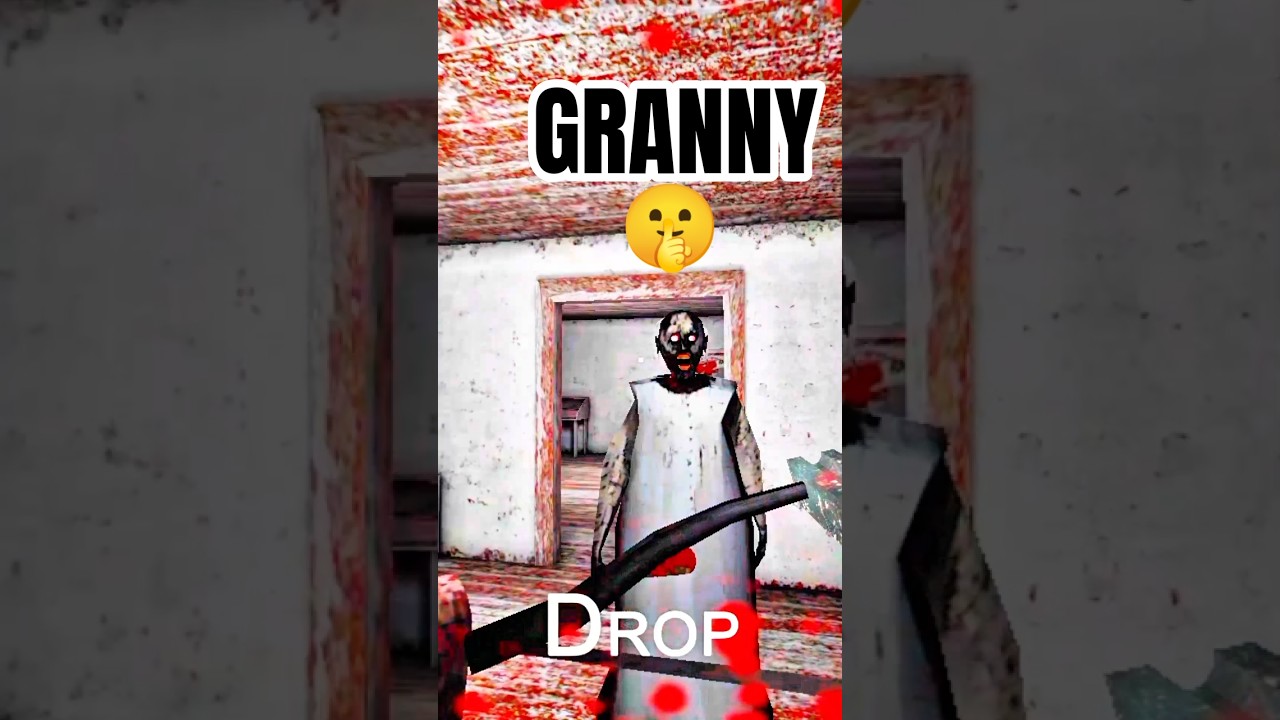 GRANNY CHEAPER 1 In killings HORROR GAME !! ESCAPE 🤫💯