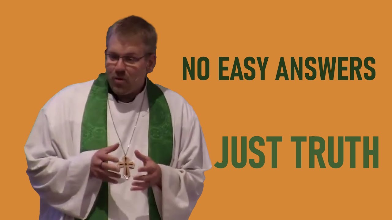 Sermon Video - Easier Answers? - Mark 10:2-16