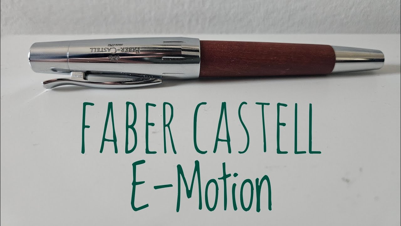Faber Castell E motion Fountain Pen Review