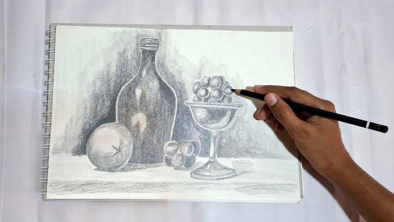 Still Life pencil drawing 