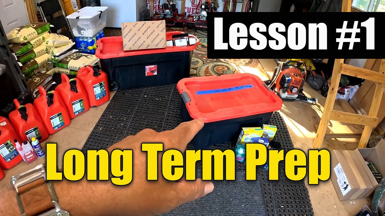 Prepping for Beginners - Think Long Term