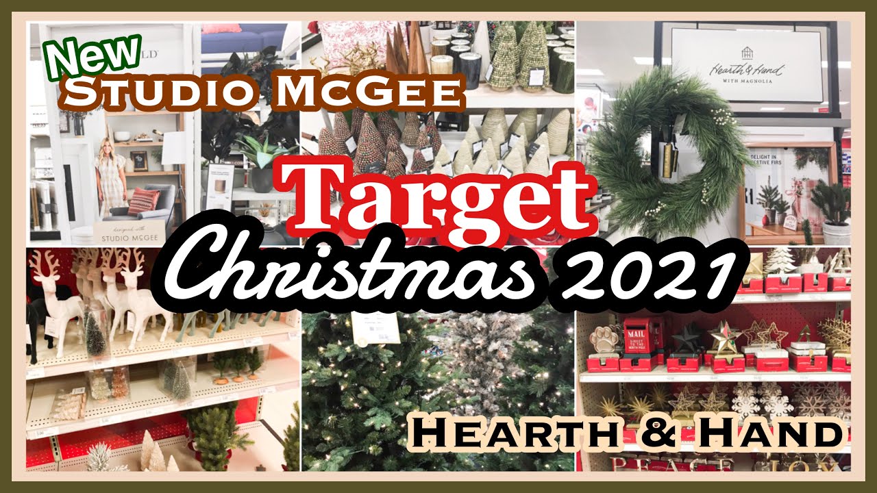 TARGET CHRISTMAS 2021 ⛄️🌲 | *NEW* STUDIO MCGEE CHRISTMAS 2021 | CHRISTMAS DECORATIONS 2021