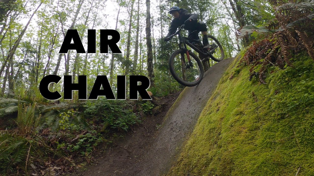 Mountain Biking Air Chair at Galbraith (Full Trail Plus Cedar Dust Jumps)