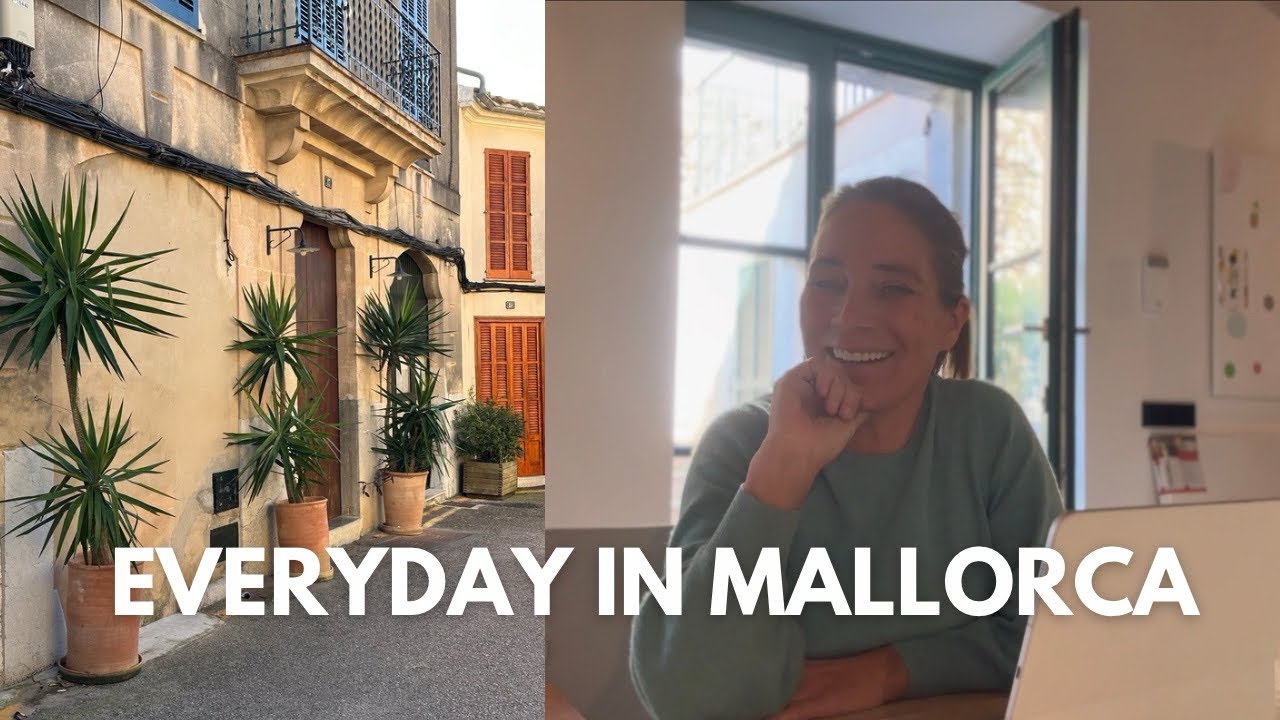 VLOG Daily Designer Life in MALLORCA & ART Class | Stormy days