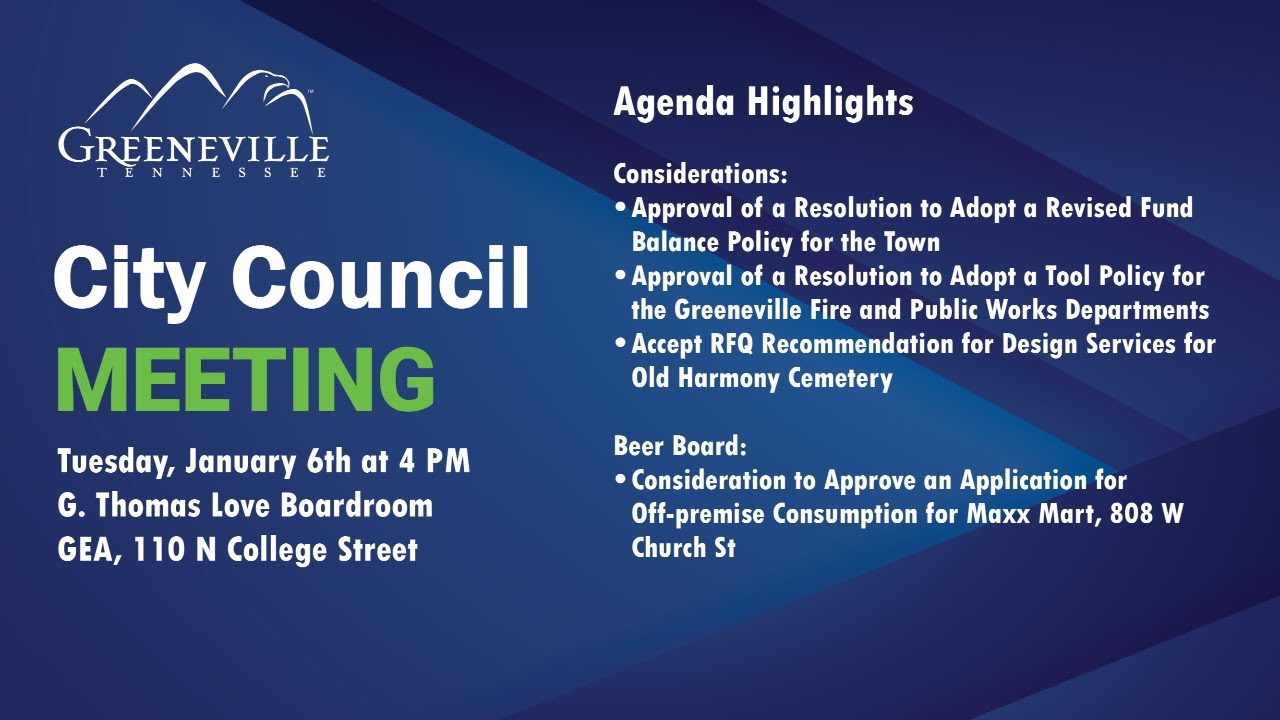 City Council Meeting