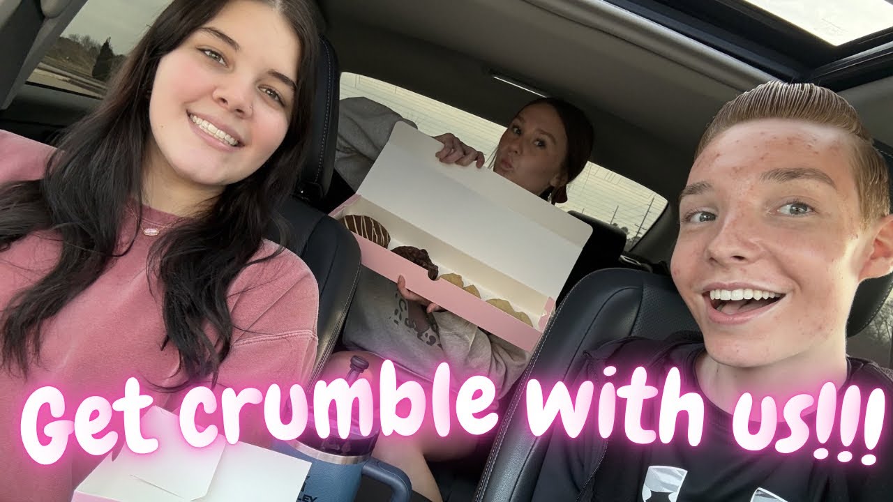 Get crumble with us!!!!