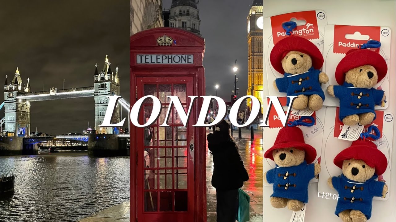 VLOG|런던 3박 4일 여행 브이로그🇬🇧|더 네셔널 갤러리|런던 아이|더 노팅힐 북샵|빅벤|스콘 맛집|피쉬 앤 칩스 맛집|런던 숙소 추천