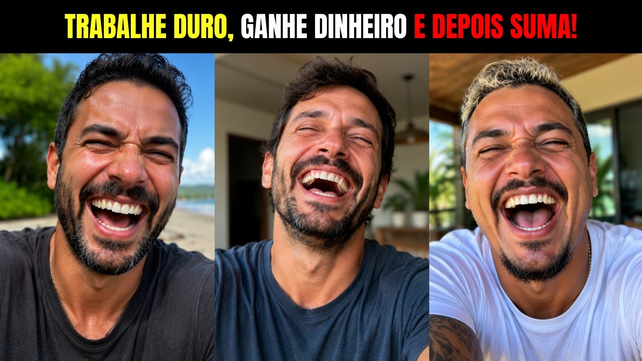 TRABALHE DURO, GANHE DINHEIRO E DEPOIS SUMA