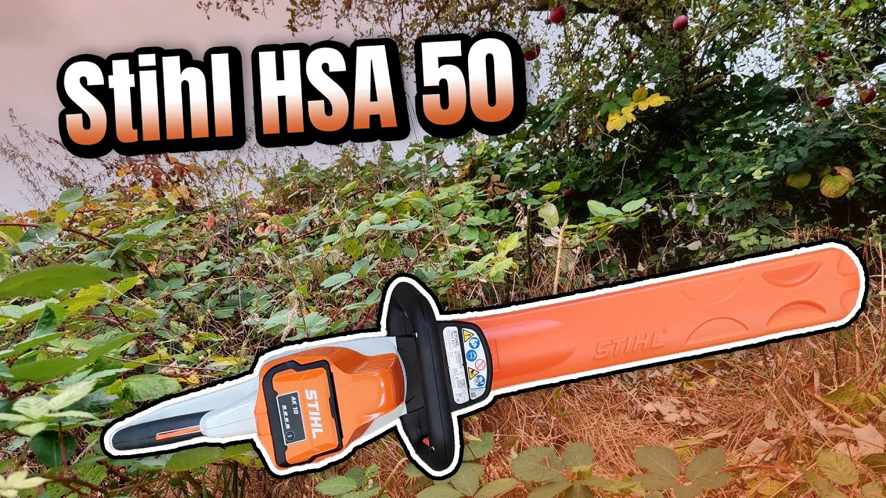 Ich habe eine Heckenschere gekauft - Wie schlägt sich die Stihl HSA 50?
