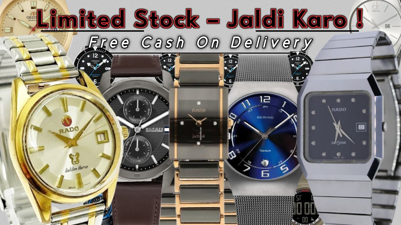 RADO Watches || Limited-Stock || Free Shipping || Unique Watches 