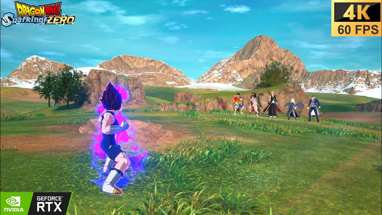Vegeta VS Anime Warrior's, Epic & Intense Clash, Dragon Ball Sparking Zero, 4K 60FPS.