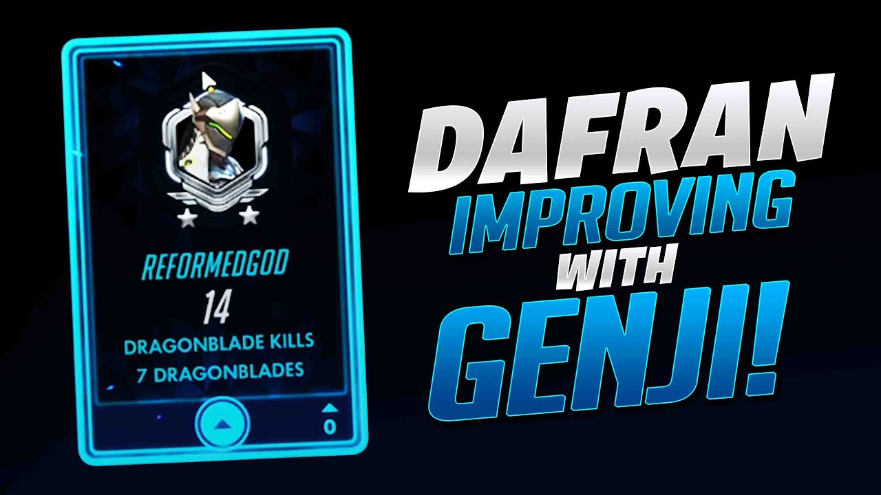 Dafran Improving With Genji! - Overwatch