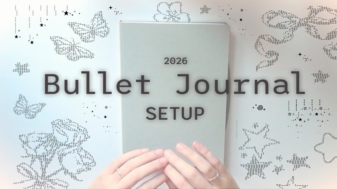 Inicia un nuevo bullet journal conmigo para 2026 | 𝓃𝑜𝑜𝓀𝒾 𝚓𝚘𝚞𝚛𝚗𝚊𝚕