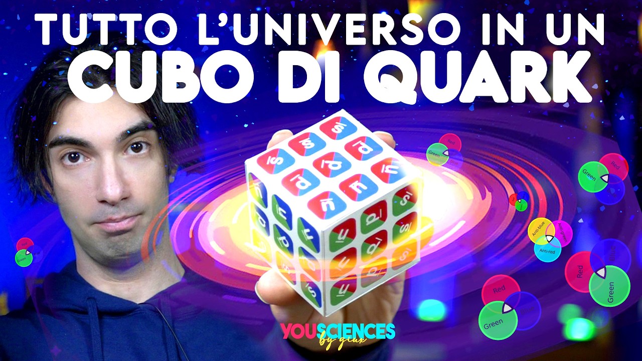 Tutto l'Universo in un CUBO di RUBIK della Materia dei QUARK! Dal Modello Standard alla QCD!