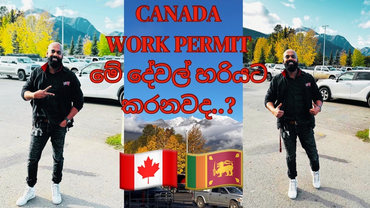 කැනඩා Work Permit එකකට Apply කරද්දි දැනගත යුතු මූලික දේවල් | මේ දේවල් හරියට කරොත් ඔයාලත් ගොඩ🇨🇦🇱🇰