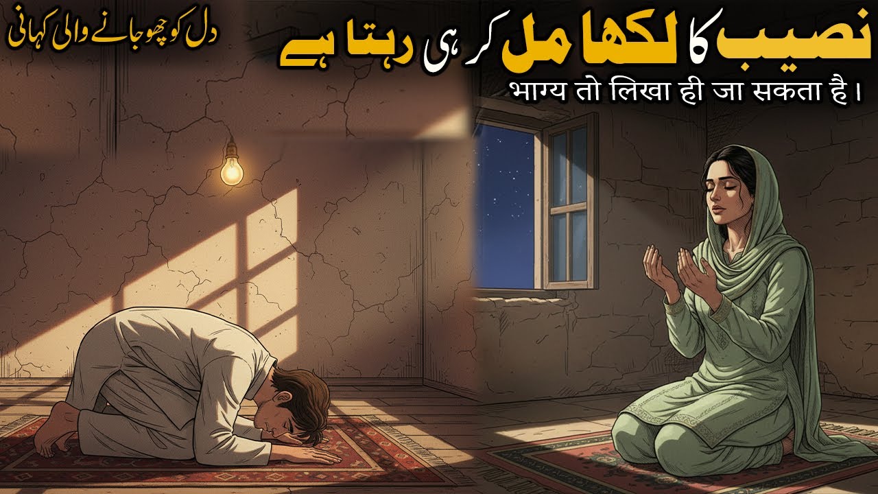 Naseeb ka Likha mil kr hi rehta hai | urdu moral story | moral islamic story  IW STORY