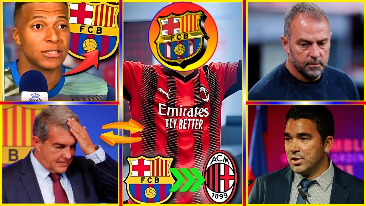 URGENTE: El Milan Ofrece 10M por Jugador | De Jong Puede Salir Gratis del Barcelona | Mbappé Habla..