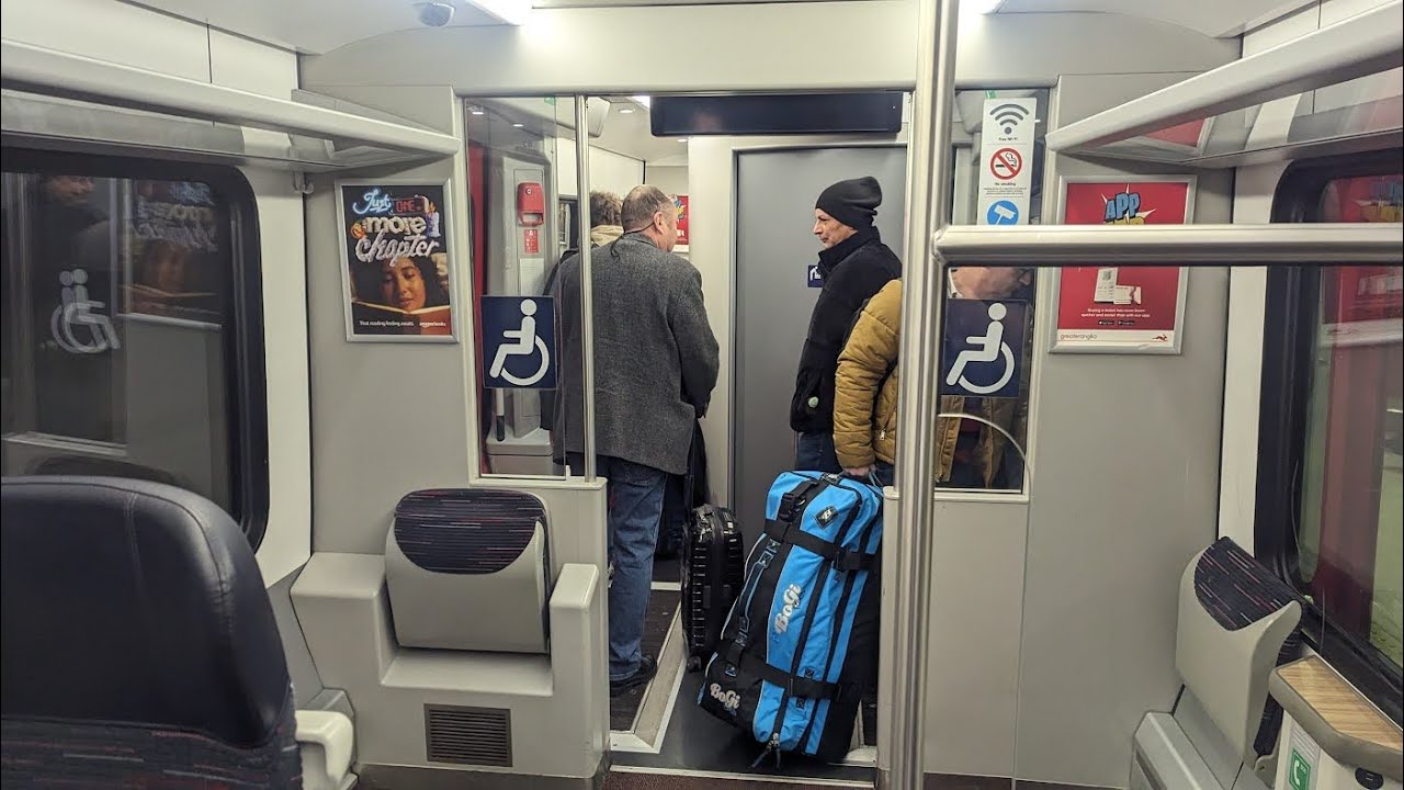 Greater Anglia full journey Stansaid Airport ✈️ to Norwich 22/12/2023