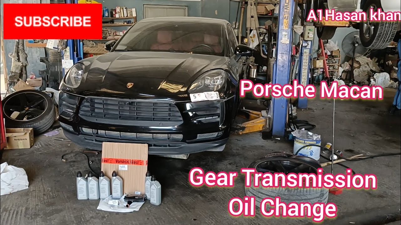 Porsche Macan Gear Transmission Oil Change