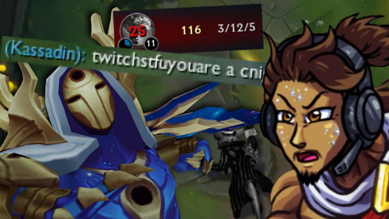 KASSADIN HAD ENOUGH HE HAD TO SAY THE GAMER WORD