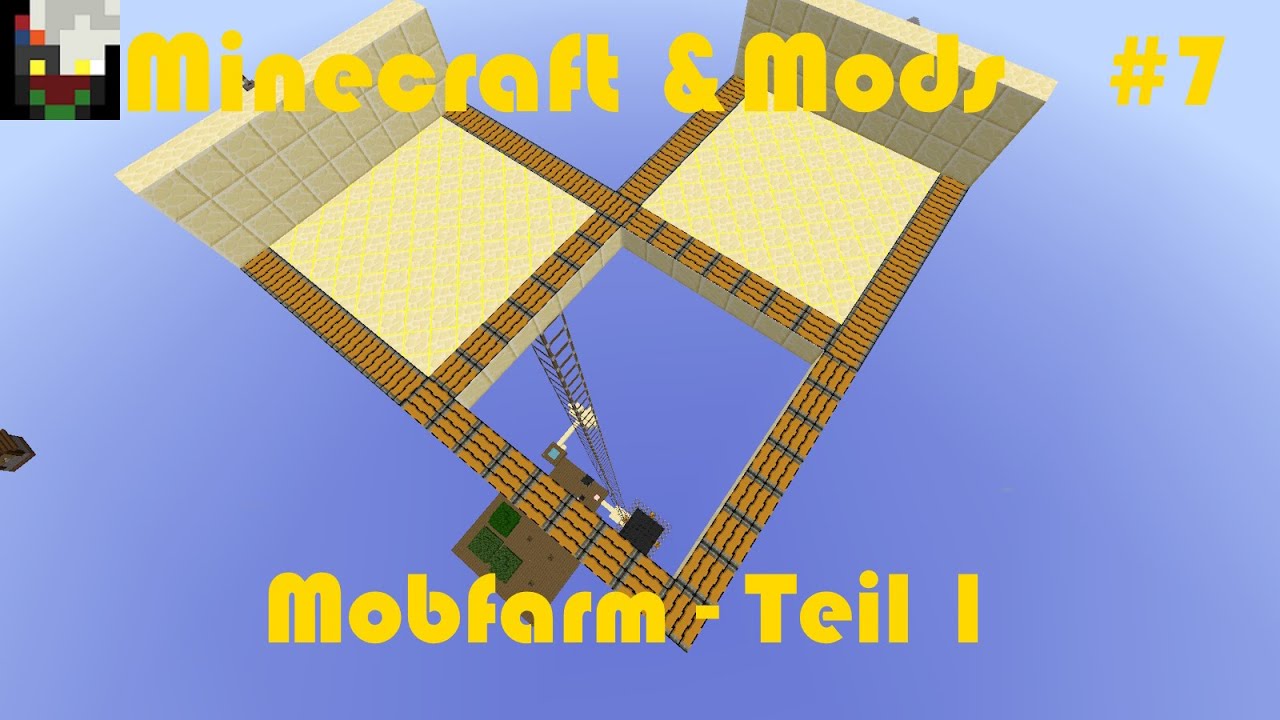 Minecraft (mit Mods) - Folge 7 - Mobfarm - Teil 1