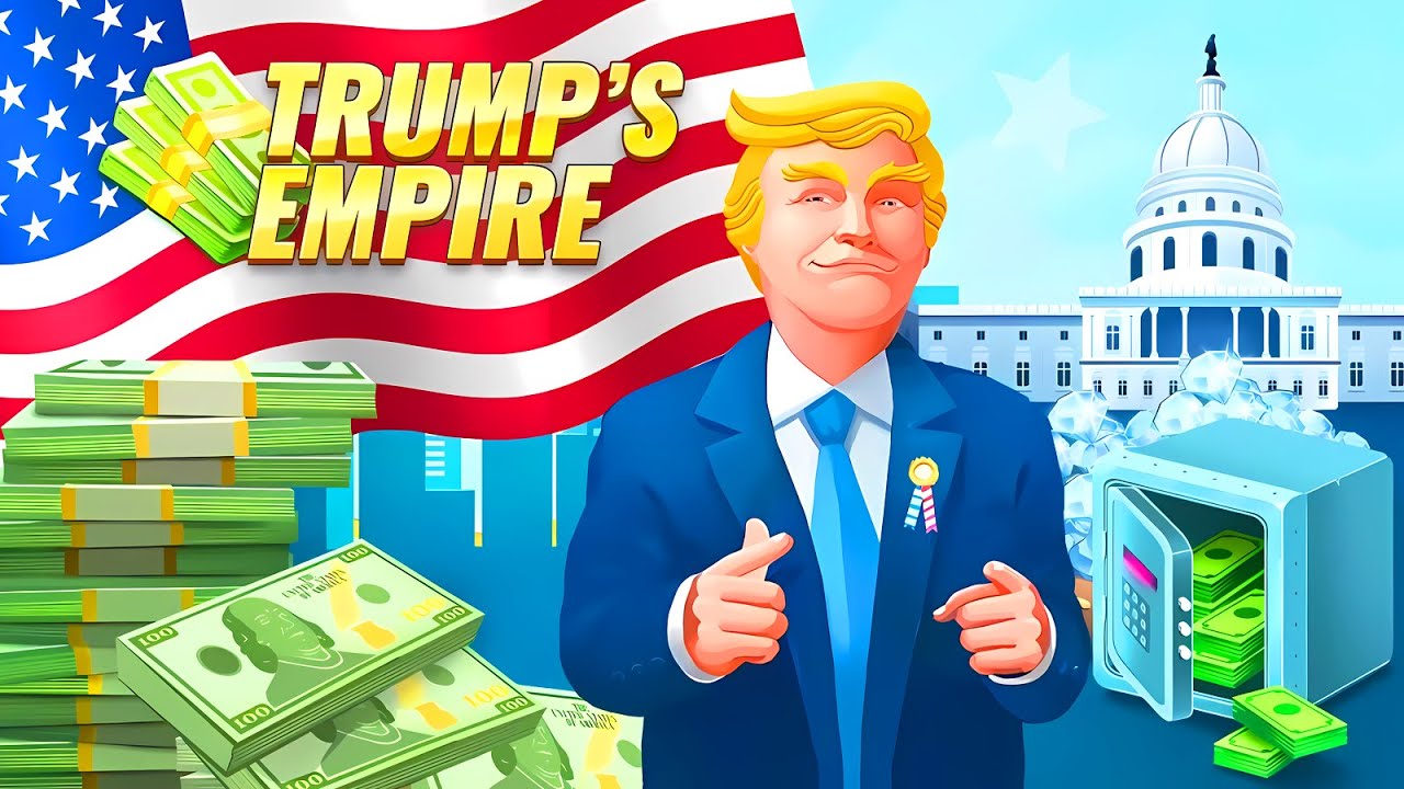 Trump's Empire: Idle game Gameplay | iOS, Android, Casual - Simulation Game