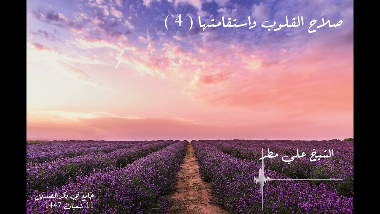 صلاح القلوب واستقامتها  4