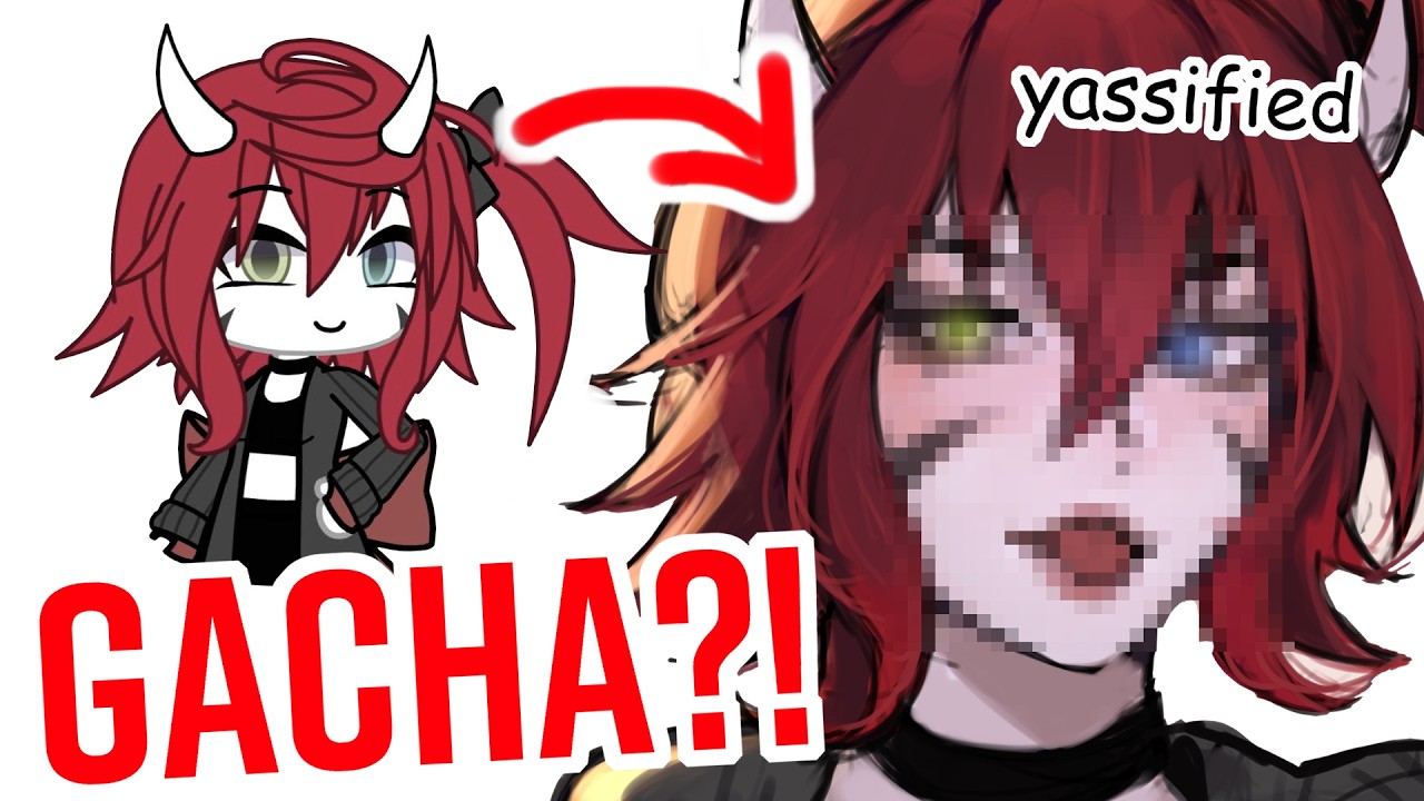 Redrawing Your GACHA OCs