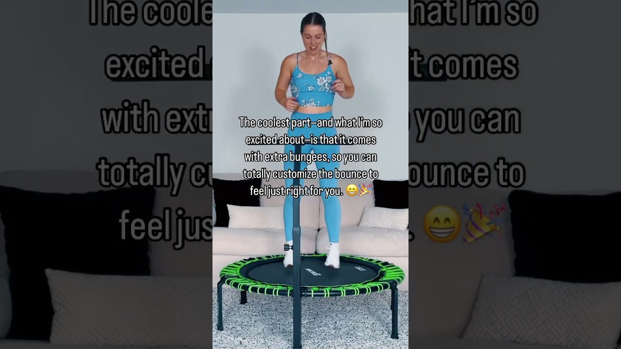 Unboxing the NEW Soft Land BCAN Mini Trampoline with me 💪😁 