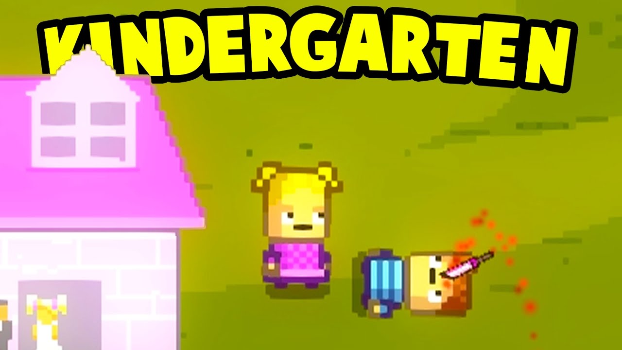 Kindergarten - CRAZY CINDY STABBED US WITH A KNIFE! All Cards Collected - Kindergarten Gameplay Ep 9
