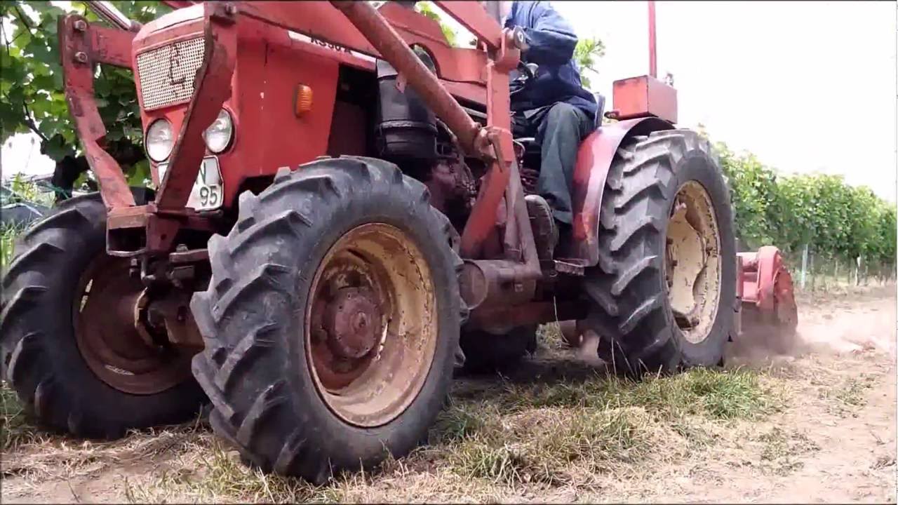 Krieger KS50A mit Kuhn Fräse