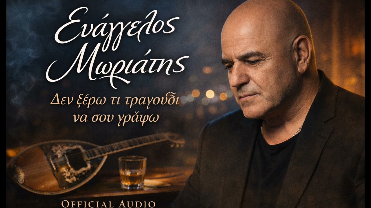 Δεν ξέρω τι τραγούδι να σου γράψω – Ευάγγελος Μωριάτης (Official Audio)