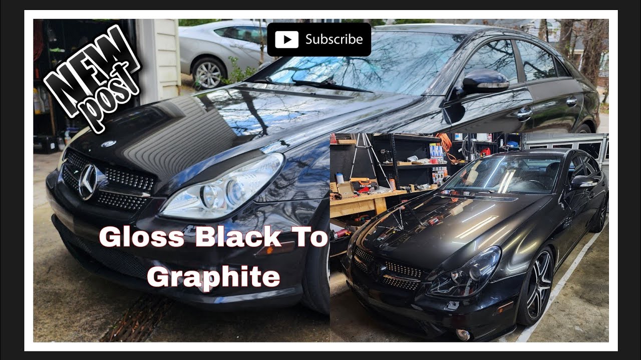 First time wrapping a whole car ( CLS55 AMG )