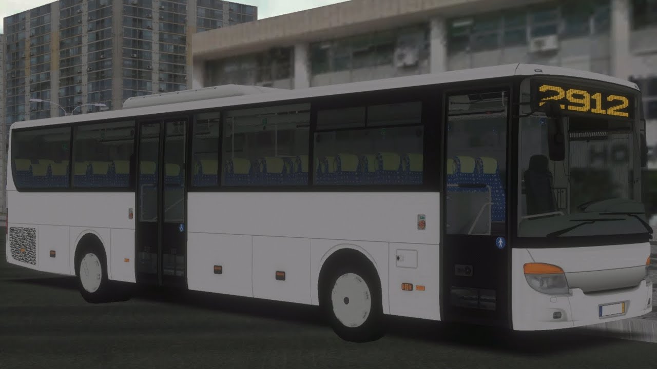Setra S415UL en la línea 2912 expresso (vuelta) de Río de Janeiro | PROTON BUS SIMULATOR 