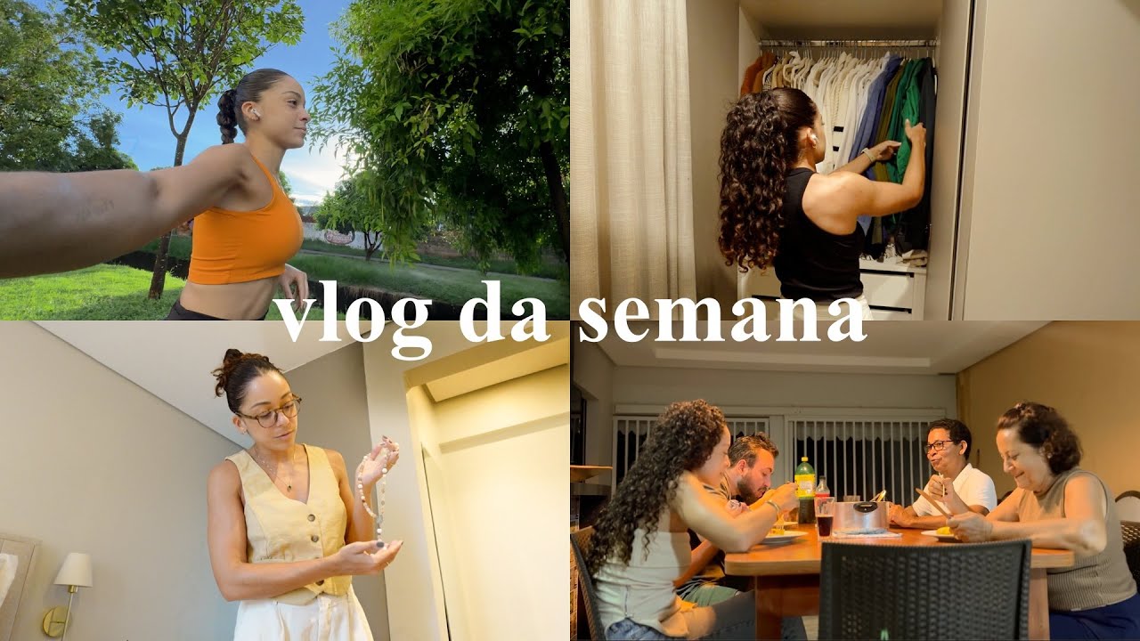 Desafio 28 dias, limpa no guarda-roupa, nossa rotina, dizer “não”, correndo 18km, família em Minas…