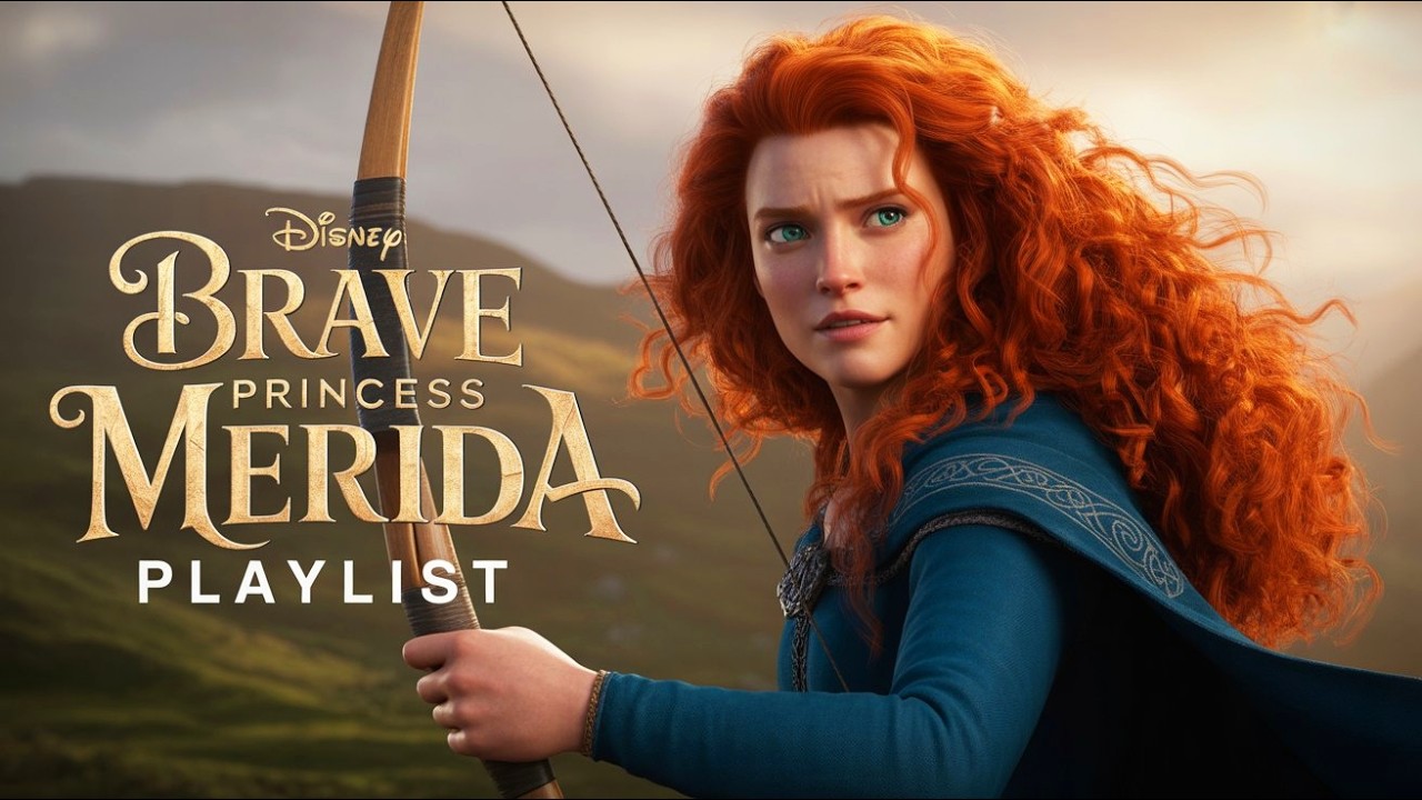 Disney Brave Princess Merida Cartoon in English, 5 Episodes (16 Min) Stories @TheStoryTale_tst