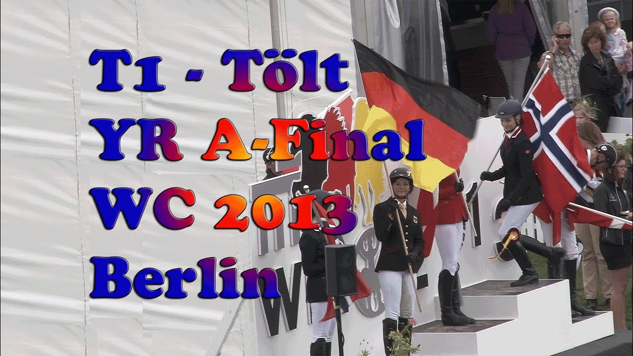 T1 Tölt A Final, YR, Islandpferde WM, WC Icelandic Horses, 2013
