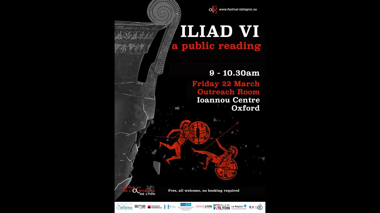 Iliad - Book 6 - a public reading (2019)