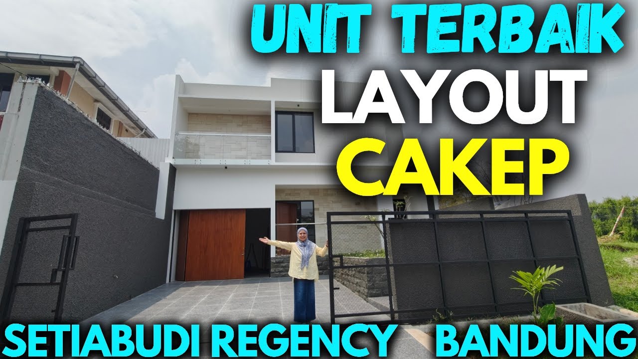 JARANG ADA LAYOUT PAS BANGET MODERN MINIMALIS RUMAH MEWAH  DI SETIABUDI REGENCY BANDUNG