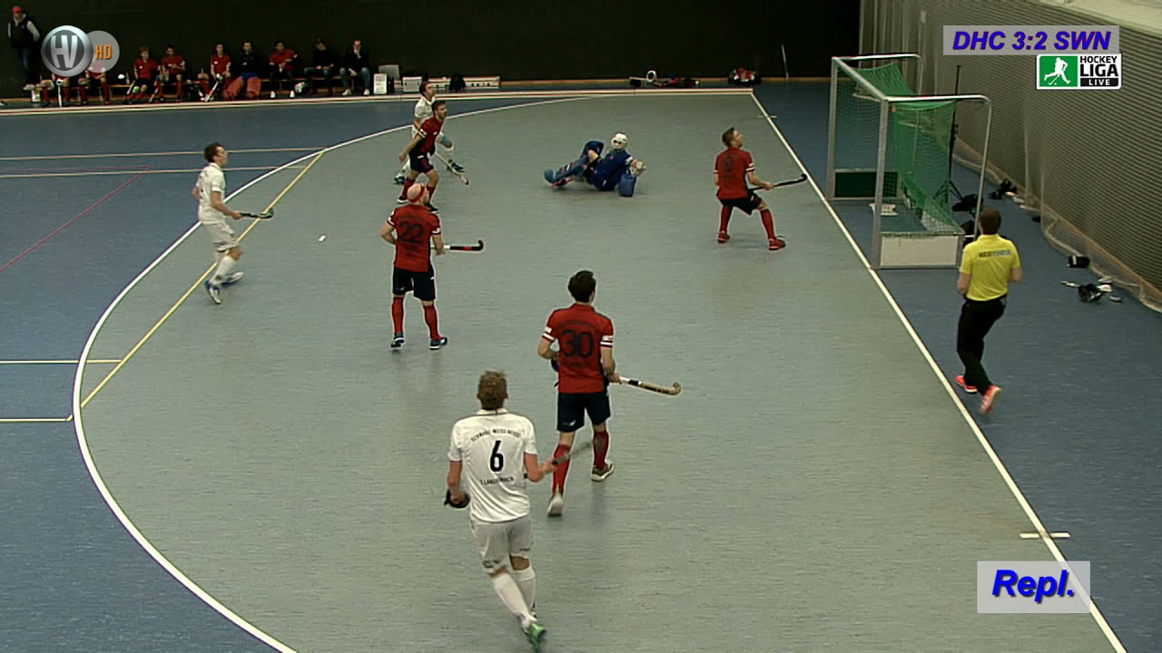 1.Hallenhockey Bundesliga Herren Düsseldorfer HC vs. Schwarz-Weiss Neuss 09.01.2022 Highlights