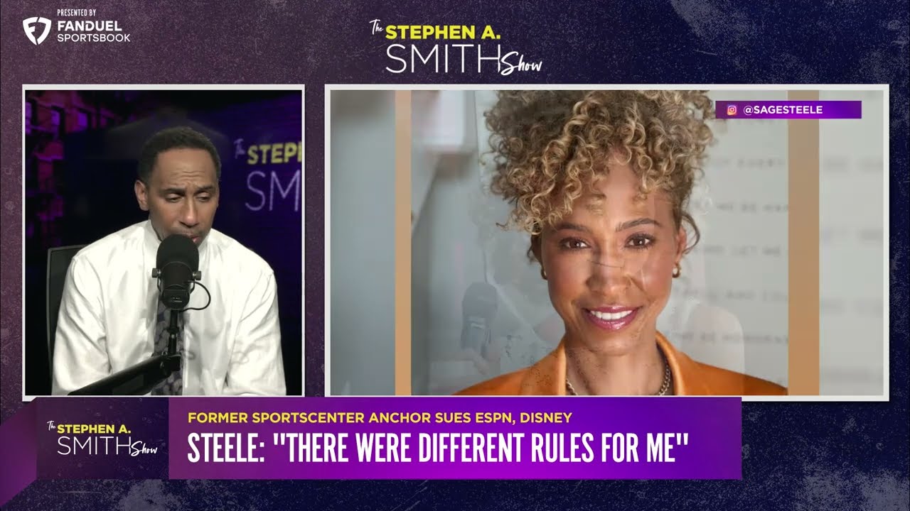 Stephen A. Smith breaks down Sage Steele comments and free speech at big companies