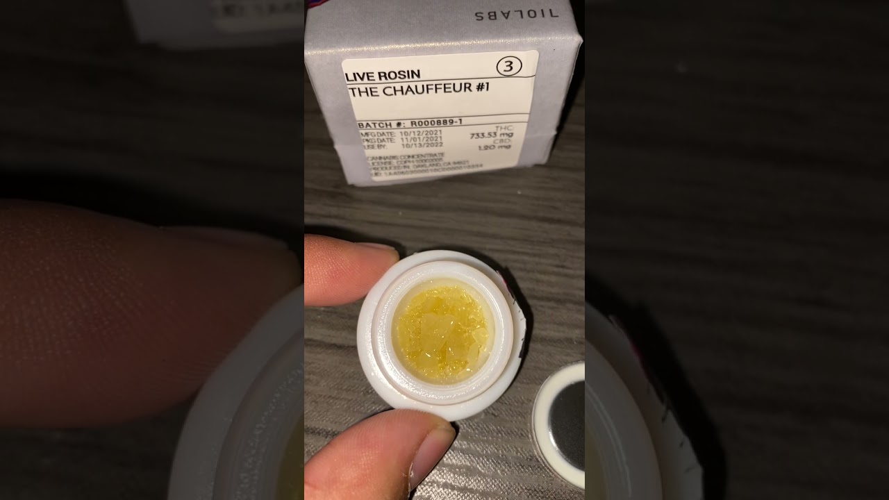 Up close w/ 710 Labs T3 Live Rosin The Chauffeur #1 reeks of OG 🏎💨💨👽🔥🔥