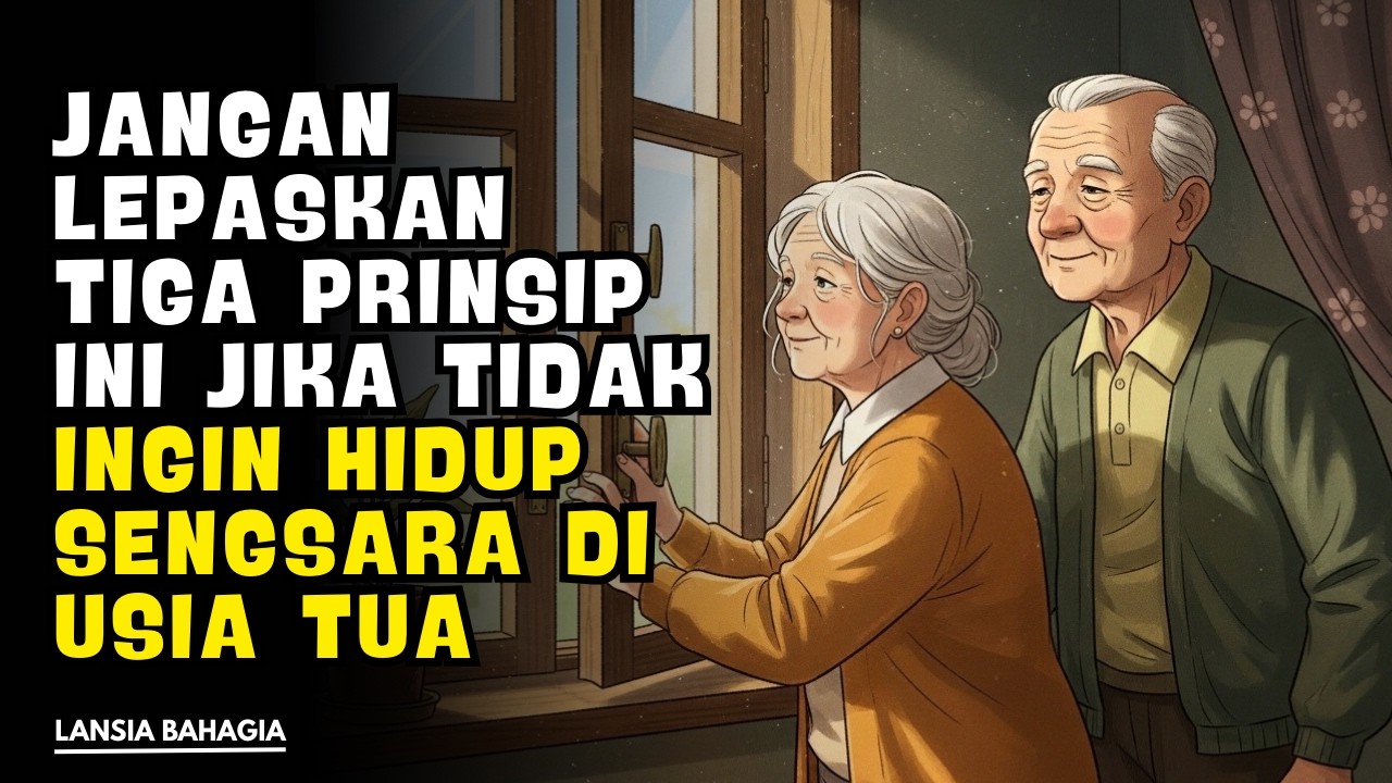 Jika Tidak Menjaga Tiga Prinsip Ini, Hari Tua Bisa Jadi Masa Paling Berat dalam Hidup
