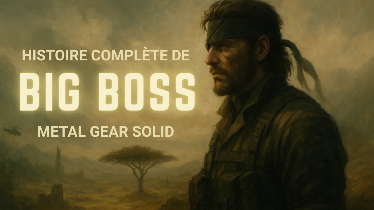 Metal Gear Solid – L’histoire complète de Big Boss (Lore expliqué pour dormir)