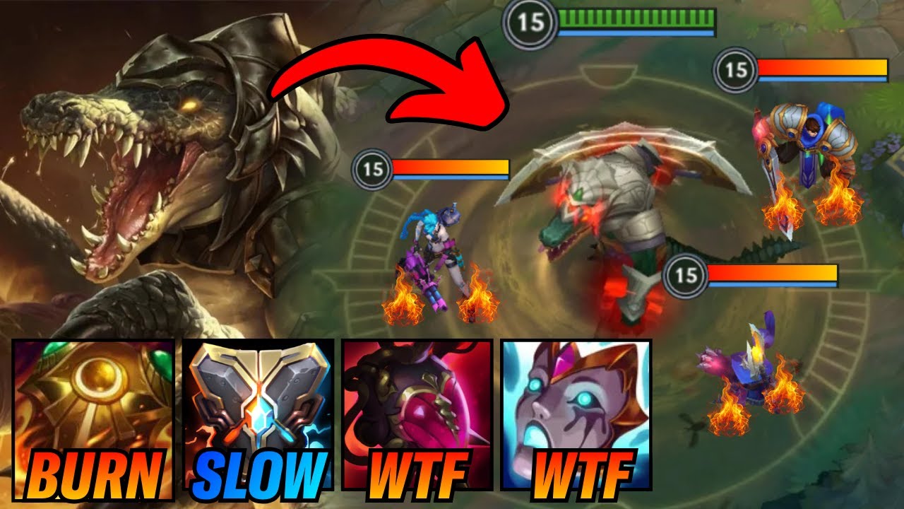Wild Rift: AP BURN RENEKTON LET ME COOK!