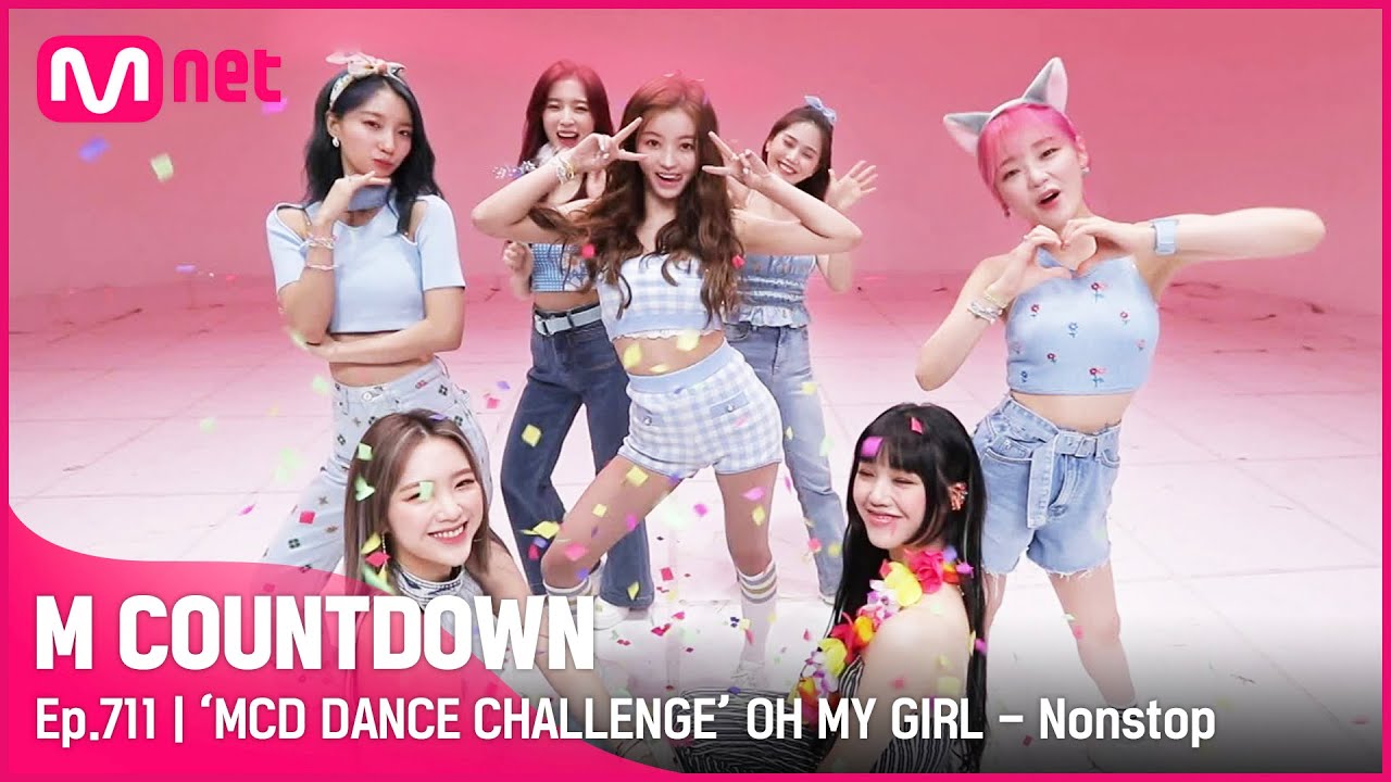 [ENG] [‘MCD DANCE CHALLENGE’ OH MY GIRL - Nonstop] KPOP TV Show | #엠카운트다운 | Mnet 210527 방송