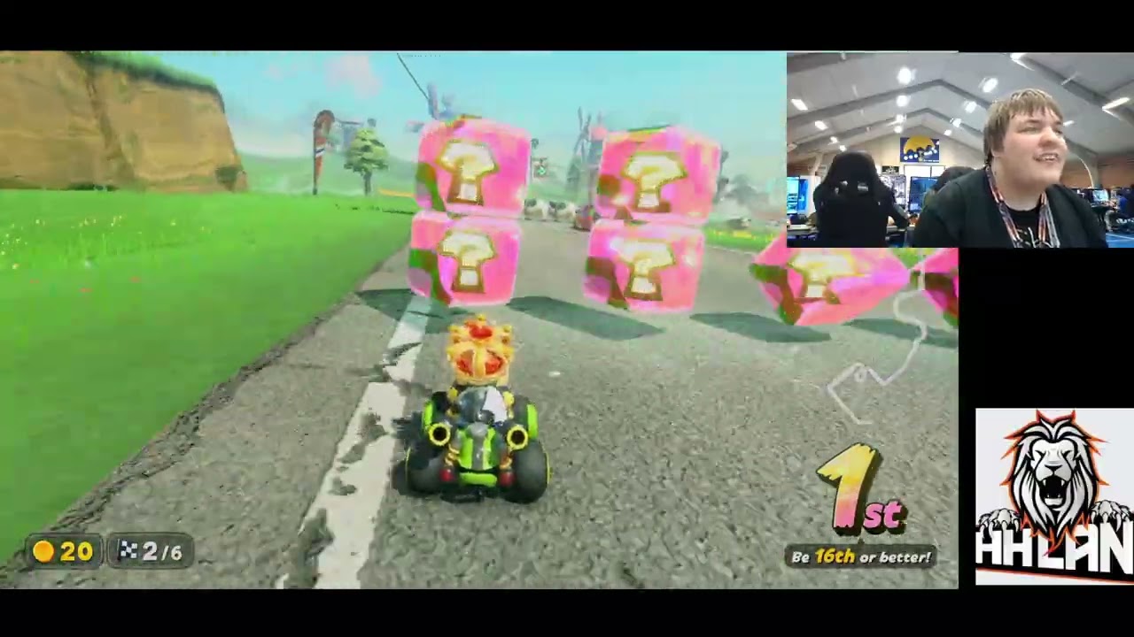 HH LAN 2026: Турнир на выбывание Mario Kart! (Moon Rally 150cc - Испытание хаоса от Slayer!)